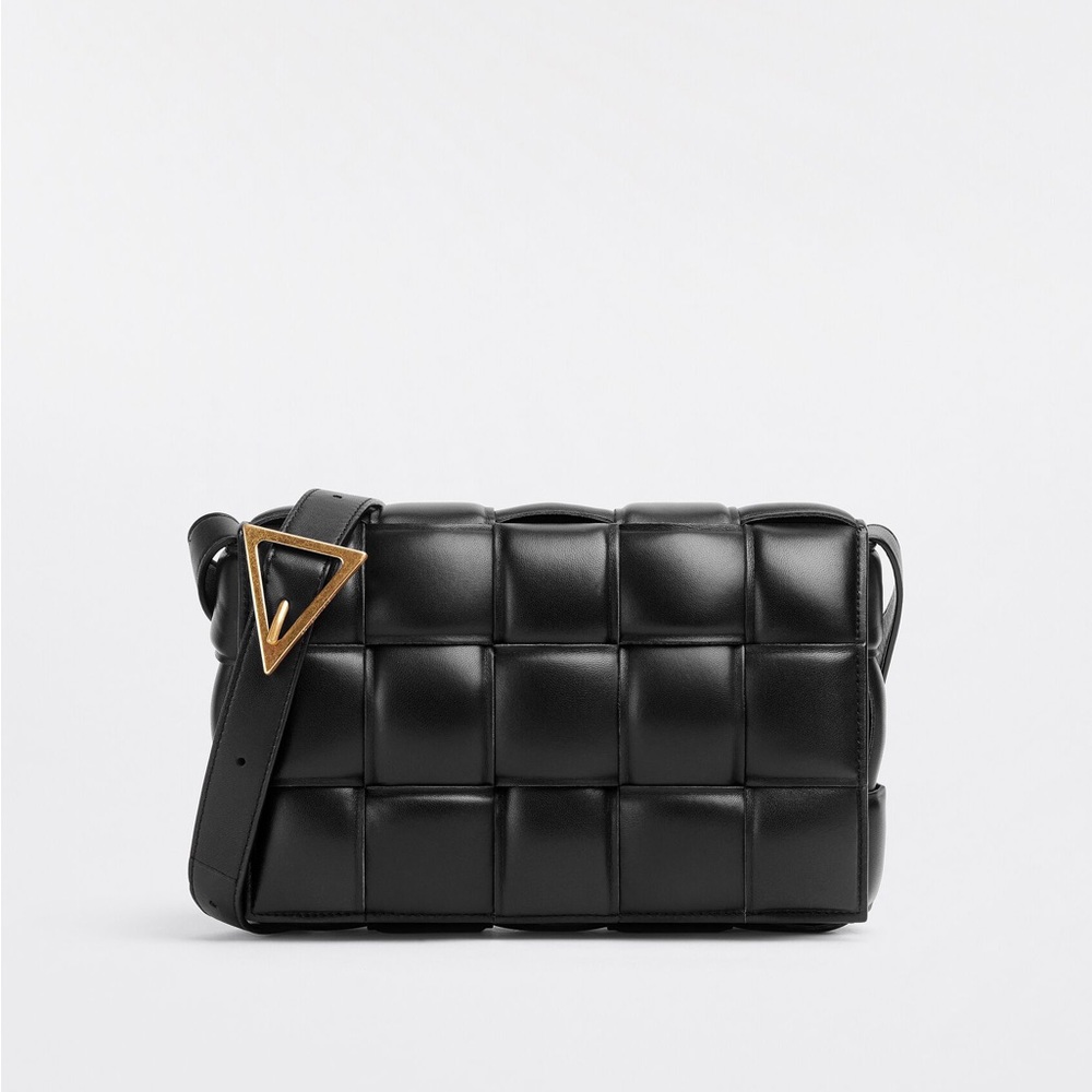 Black Bottega Veneta Cassette Bag